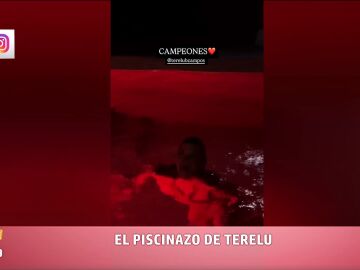 Terelu Campos lo vuelve hacer y se desata con un piscinazo por la victoria de Espa&ntilde;a: "A ver si lo rojo era pachar&aacute;n"