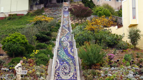 16th Avenue Tiled Steps en San Francisco