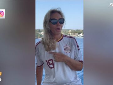 La 'sencilla' celebraci&oacute;n de Norma Duval por la victoria de Espa&ntilde;a a bordo de un yate: "Habr&aacute; que poner una segunda estrella"
