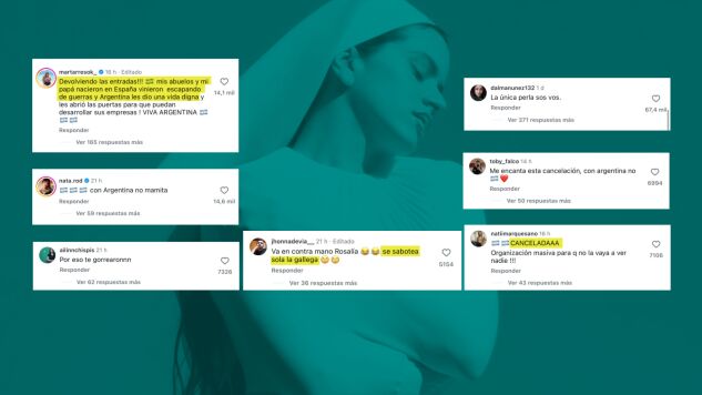 "Boluda", "gorda", "malparida": oleada de odio en Argentina contra Rosal&iacute;a por un v&iacute;deo sobre la victoria de Espa&ntilde;a
