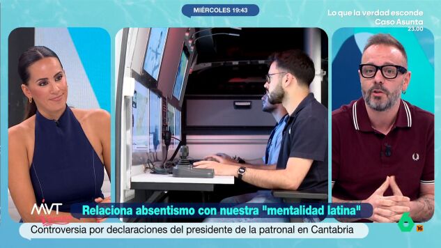 Antonio Maestre reacciona a las declaraciones de Enrique Conde, presidente de la patronal c&aacute;ntabra, tras relacionar el absentismo con la "mentalidad latina" y le da la vuelta: "Esto se debe a la mentalidad empresarial c&aacute;ntabra que es esclavista, posfranquista y explotadora".