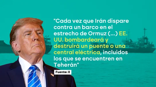 Trump amenaza con destruir instalaciones eléctricas en Teherán Trump amenaza con destruir instalaciones eléctricas en Teherán