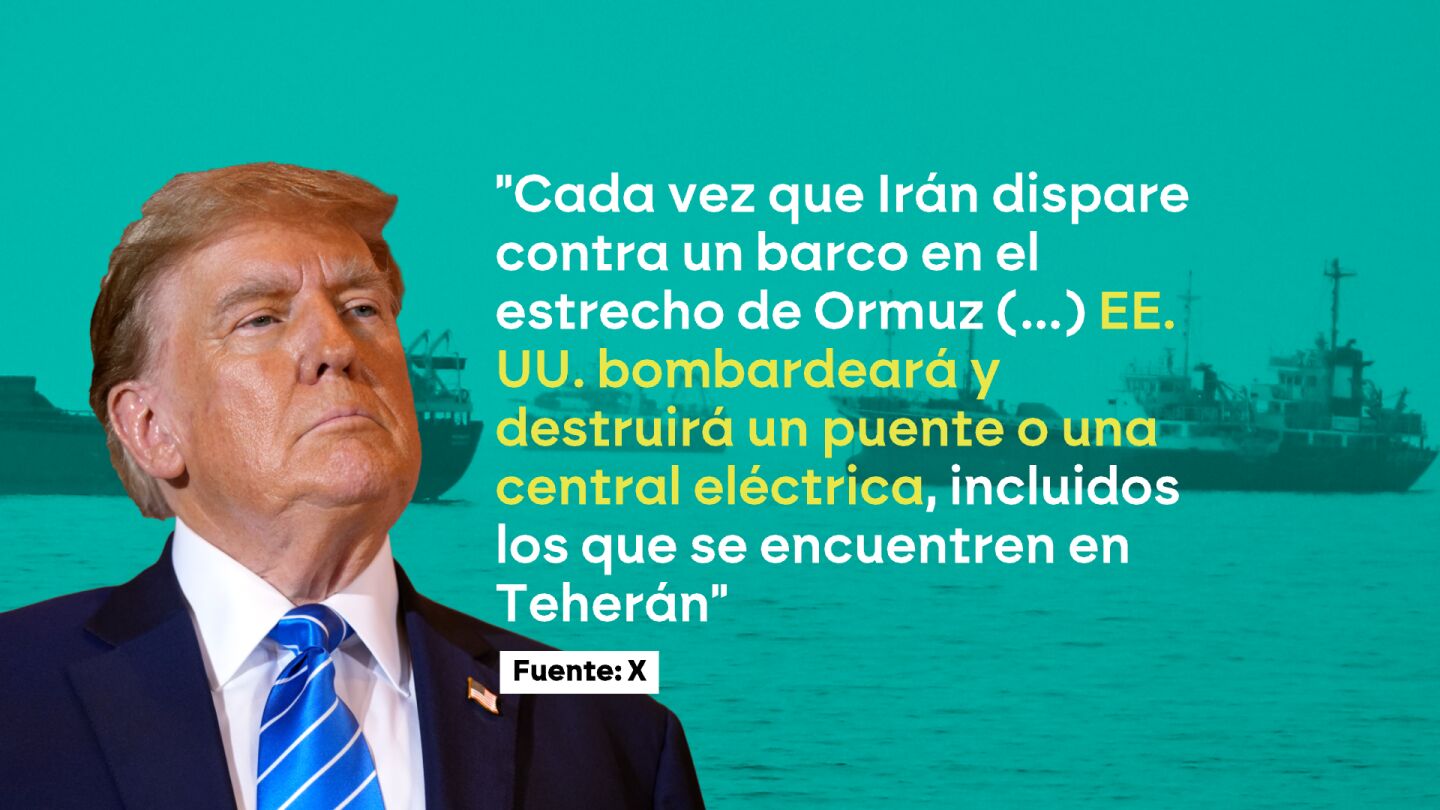 Trump amenaza con destruir instalaciones el&eacute;ctricas en Teher&aacute;n