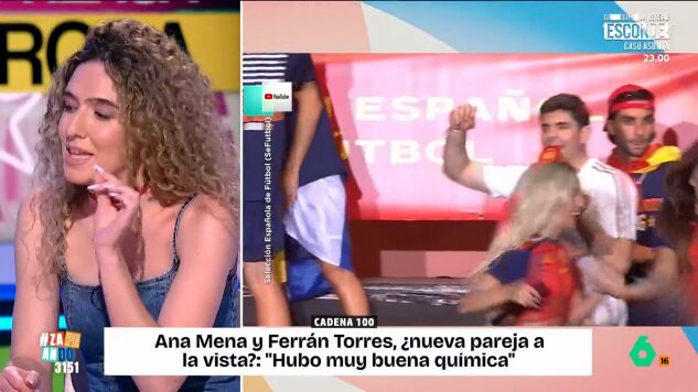 Rosa Bleda analiza los rumores que han surgido sobre Ferr&aacute;n Torres y Ana Mena y asegura que hay fuentes que les vieron juntos en la fiesta de la selecci&oacute;n y "dicen que hubo mucha qu&iacute;mica entre ellos".