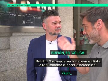 Gabriel Rufi&aacute;n: "Por supuesto que celebr&eacute; el Mundial; es una selecci&oacute;n llena de catalanes y vascos"