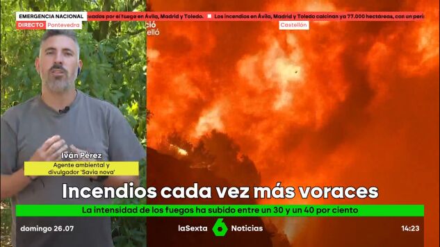 Iv&aacute;n P&eacute;rez, agente ambiental