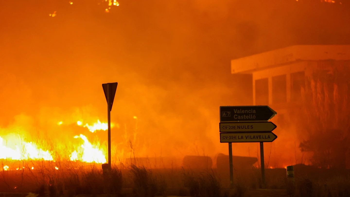 Incendio de La Vall d'Uixó (Castellón) Incendio de La Vall d'Uixó (Castellón)