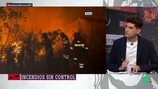El viento da un respiro ante los incendios de Madrid y &Aacute;vila: se espera que sea el d&iacute;a menos intenso de la semana