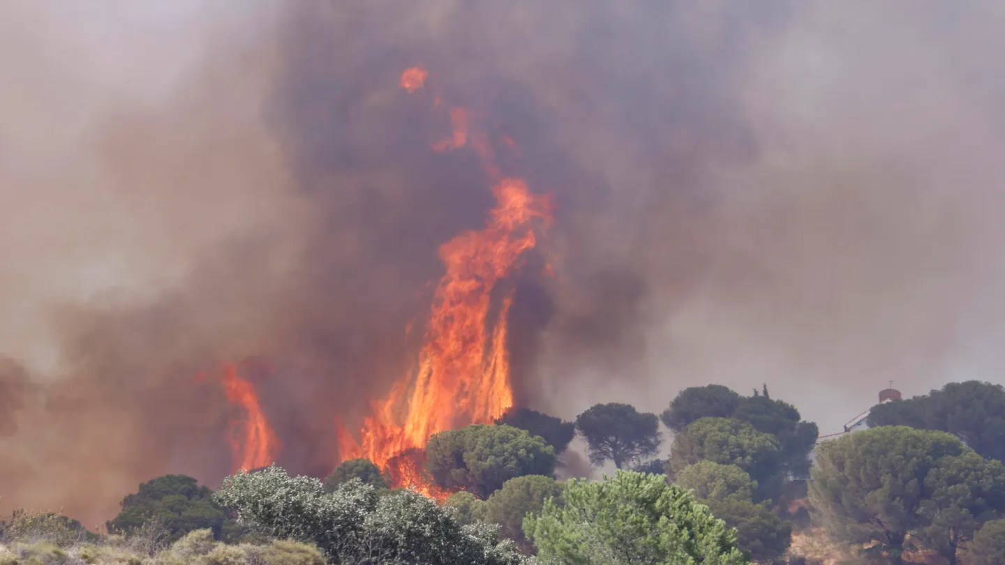 Incendio en España Incendio en España