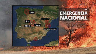 Los incendios que asolan Espa&ntilde;a