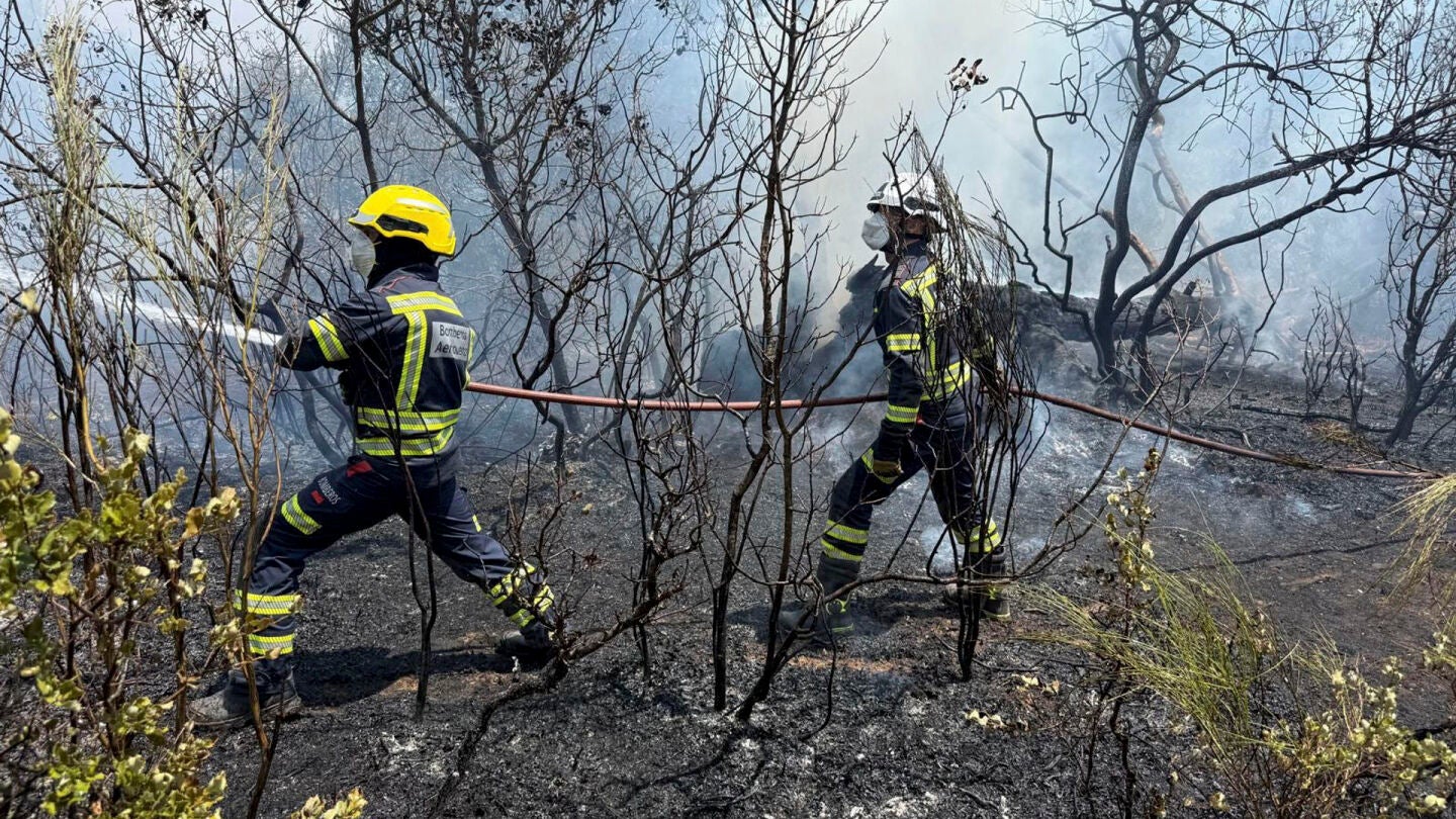 El incendio de &Aacute;vila y la Comunidad de Madrid sigue "activo y sin estabilizar" pero las condiciones para el domingo apuntan a ser m&aacute;s favorables