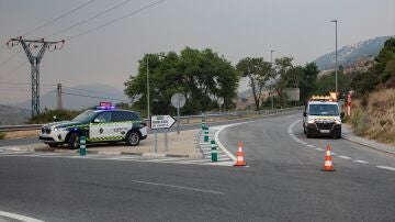 Estas son las carreteras cortadas en Madrid por el incendio en la Sierra Oeste