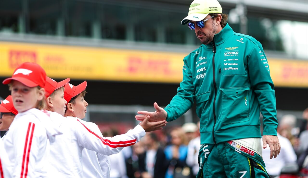 Alonso celebra el paso adelante de Aston Martin: "Estuvo bien volver a sentirse competitivo"