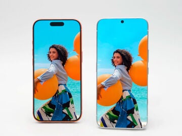 El tel&eacute;fono junto al iPhone 17 Pro