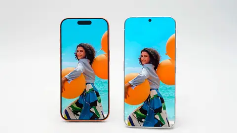 El teléfono junto al iPhone 17 Pro El teléfono junto al iPhone 17 Pro