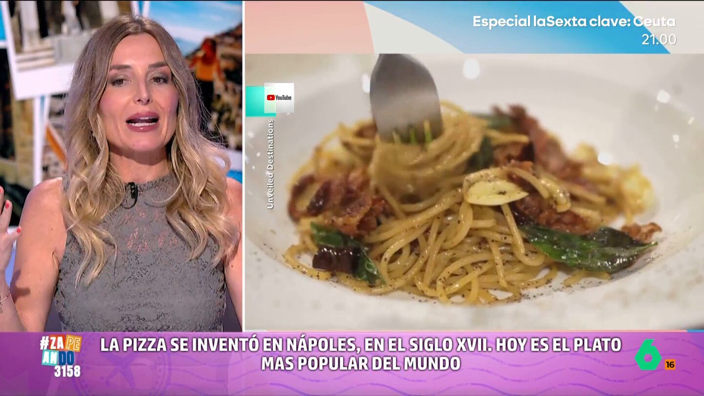 La creadora de contenido se declara fan de esta ciudad italiana que, como indica, es un lugar de contrastes. Adem&aacute;s, desvela su lugar favorito para disfrutar de la pizza Margherita. 