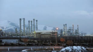 Las instalaciones nucleares de agua pesada de Arak.