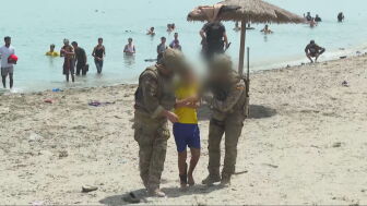 El duro choque de realidad de los menores migrantes que se juegan la vida para llegar a Ceuta a nado