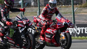 Marc M&aacute;rquez y Jorge Mart&iacute;n