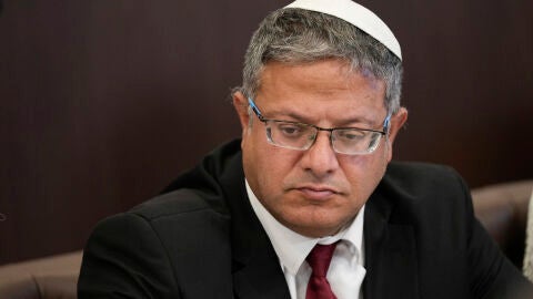 Imagen de archivo del ministro Ben Gvir.