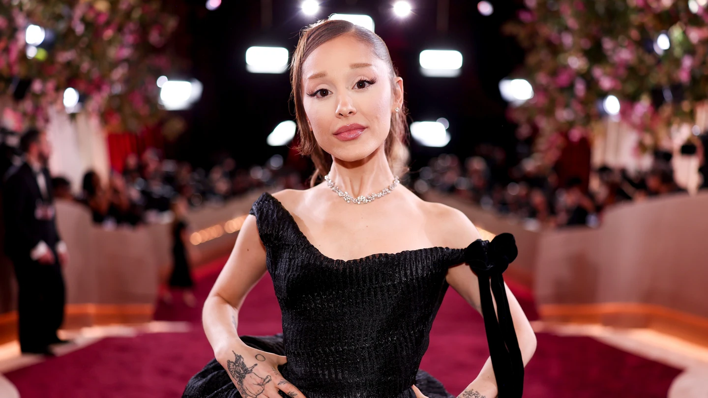 Ariana Grande, en la entrega de los Globos de Oro en enero de 2026 Ariana Grande, en la entrega de los Globos de Oro en enero de 2026