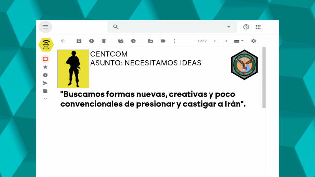 Correo de un alto cargo militar estadounidense a sus tropas para pedir ideas sobre la guerra en Ir&aacute;n