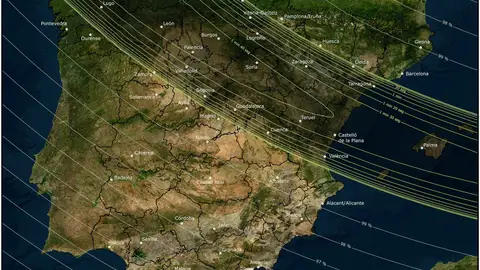 Eclipse en España Eclipse en España