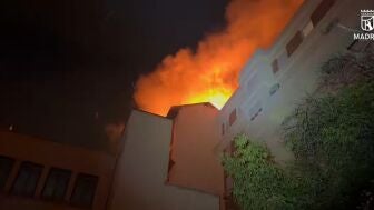 Un incendio en un edificio de Chamber&iacute; 