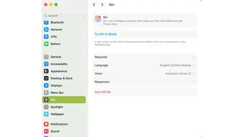 Accediendo a la beta de Siri AI Accediendo a la beta de Siri AI