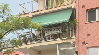 Vecinos de Valencia hartos del ruido.