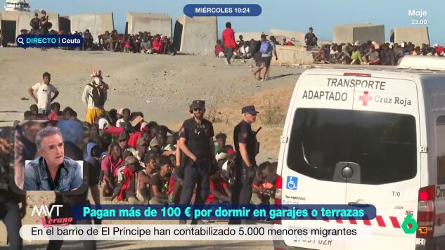 Ramonc&iacute;n, sobre los menores no acompa&ntilde;ados en Ceuta: "Hay familias que no saben si sus hijos est&aacute;n en el mar, han llegado o est&aacute;n muertos"
