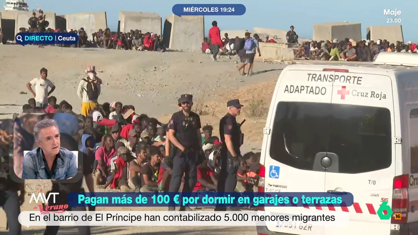 Ramoncín, sobre los menores no acompañados en Ceuta: "Hay familias que no saben si sus hijos están en el mar, han llegado o están muertos" Ramoncín, sobre los menores no acompañados en Ceuta: "Hay familias que no saben si sus hijos están en el mar, han llegado o están muertos"