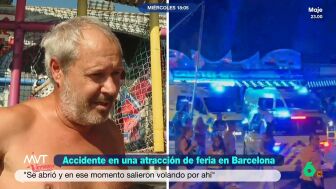 El suceso se produjo sobre las 11 de la noche. Mientras la atracci&oacute;n estaba en movimiento, se abri&oacute; la puerta y varias personas salieron despedidas. Ocho menores y un adulto han resultado heridos. 