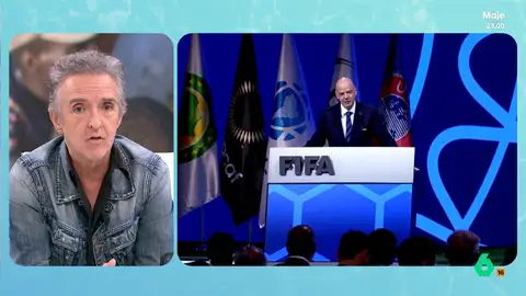Ramoncín, sobre que Infantino haya, supuestamente, prometido la final del Mundial 2030 a Marruecos: "Quiere asegurarse el mandato" El presidente de la FIFA, según publica 'The Times', habría hecho esta promesa para asegurar que este país apoye su candidatura en marzo de 2027.