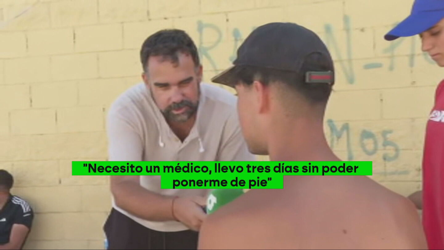 laSexta habla con algunos de los menores que permanecen en las calles de Ceuta: "Necesito un m&eacute;dico, llevo tres d&iacute;as sin poder ponerme en pie"
