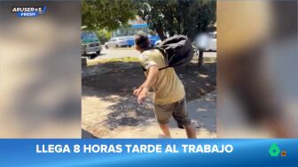 Llega ocho horas tarde al trabajo y la bronca de su jefe se hace viral: "Me tienes podrido"