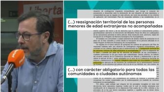 Fuster, sobre los menores migrantes