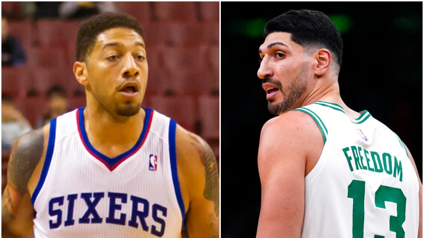 A la izquierda, Royce White en los Sixers; a la derecha, Enes Kanter Freedom en los Celtics A la izquierda, Royce White en los Sixers; a la derecha, Enes Kanter Freedom en los Celtics