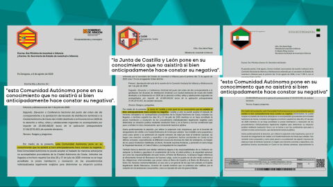 Cartas de Vox a la ministra Sira Rego