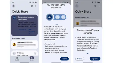 Compartiendo archivos con un iPhone desde un teléfono Android Compartiendo archivos con un iPhone desde un teléfono Android