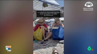 Lo que hay detr&aacute;s de los v&iacute;deos id&iacute;licos de las influencers en la playa: "&iexcl;C&oacute;mo quema la arena!"