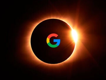 El buscador de Google y el eclipse