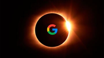 El buscador de Google y el eclipse