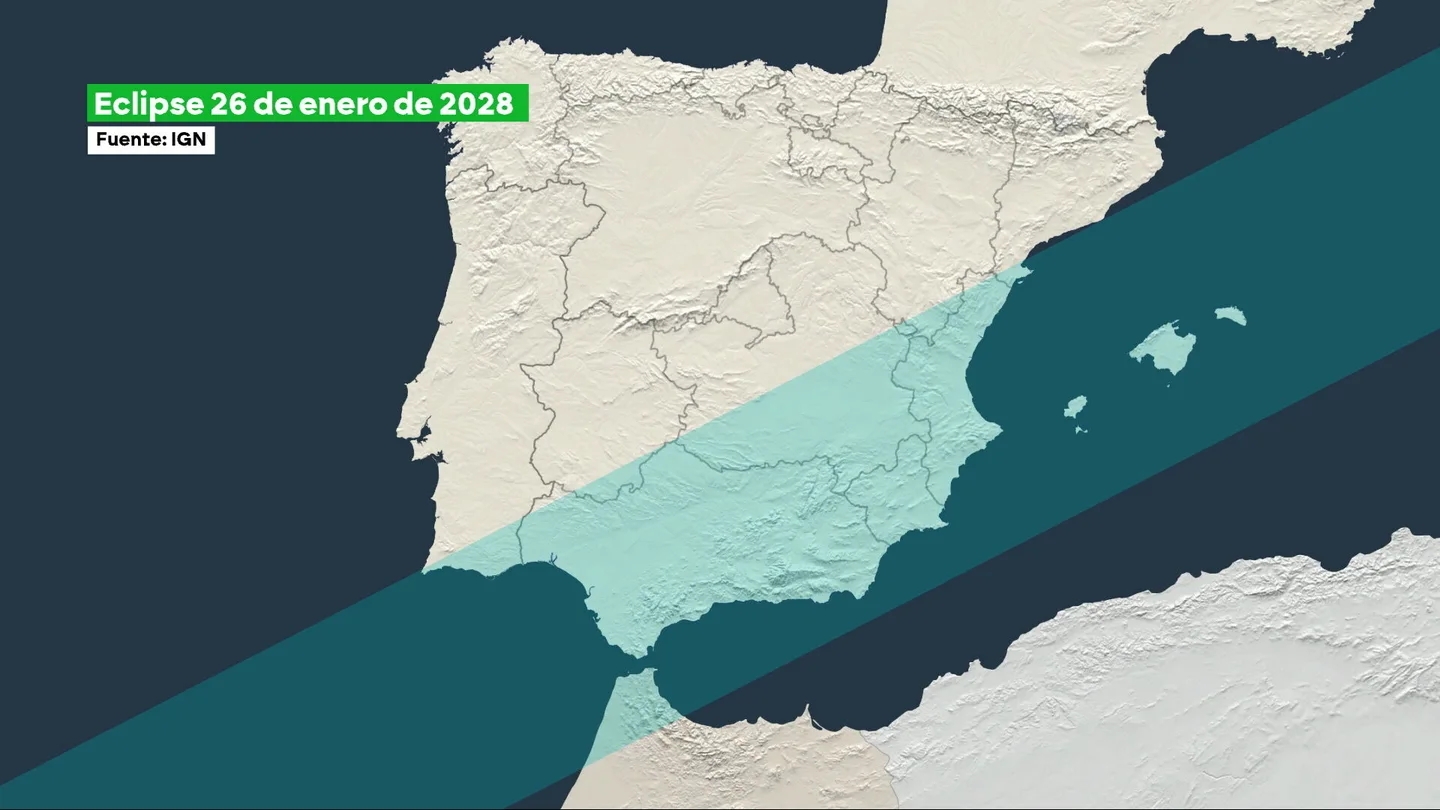 Tres eclipses en tres años: la trilogía astronómica que pone a España en el punto de mira Tres eclipses en tres años: la trilogía astronómica que pone a España en el punto de mira