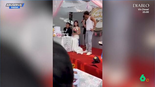 Interrumpe la boda de su exnovia que va a casarse 90 d&iacute;as despu&eacute;s de que &eacute;l la dejara