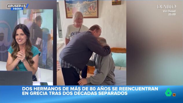 El emocionante reencuentro "de pel&iacute;cula" de dos hermanos de m&aacute;s de 80 a&ntilde;os tras d&eacute;cadas separados