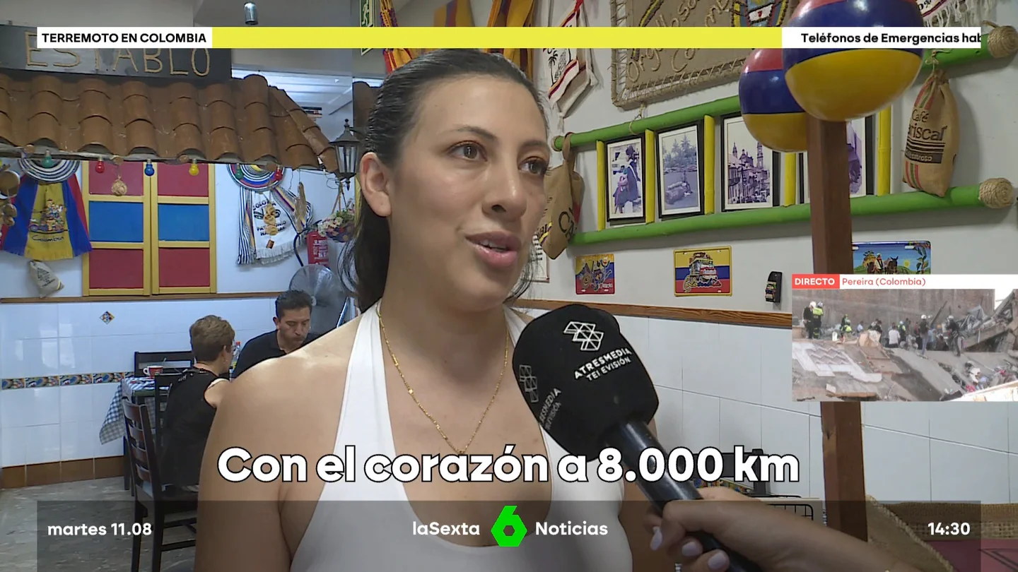 "Pasó una hora y media sin saber de nuestros familiares": así vivieron los colombianos residentes en España el trágico terremoto "Pasó una hora y media sin saber de nuestros familiares": así vivieron los colombianos residentes en España el trágico terremoto