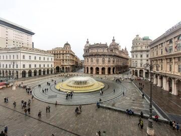 Plaza de Ferrari de G&eacute;nova
