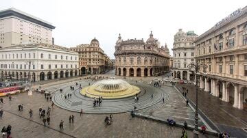 Plaza de Ferrari de G&eacute;nova