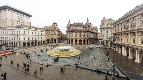 Plaza de Ferrari de G&eacute;nova